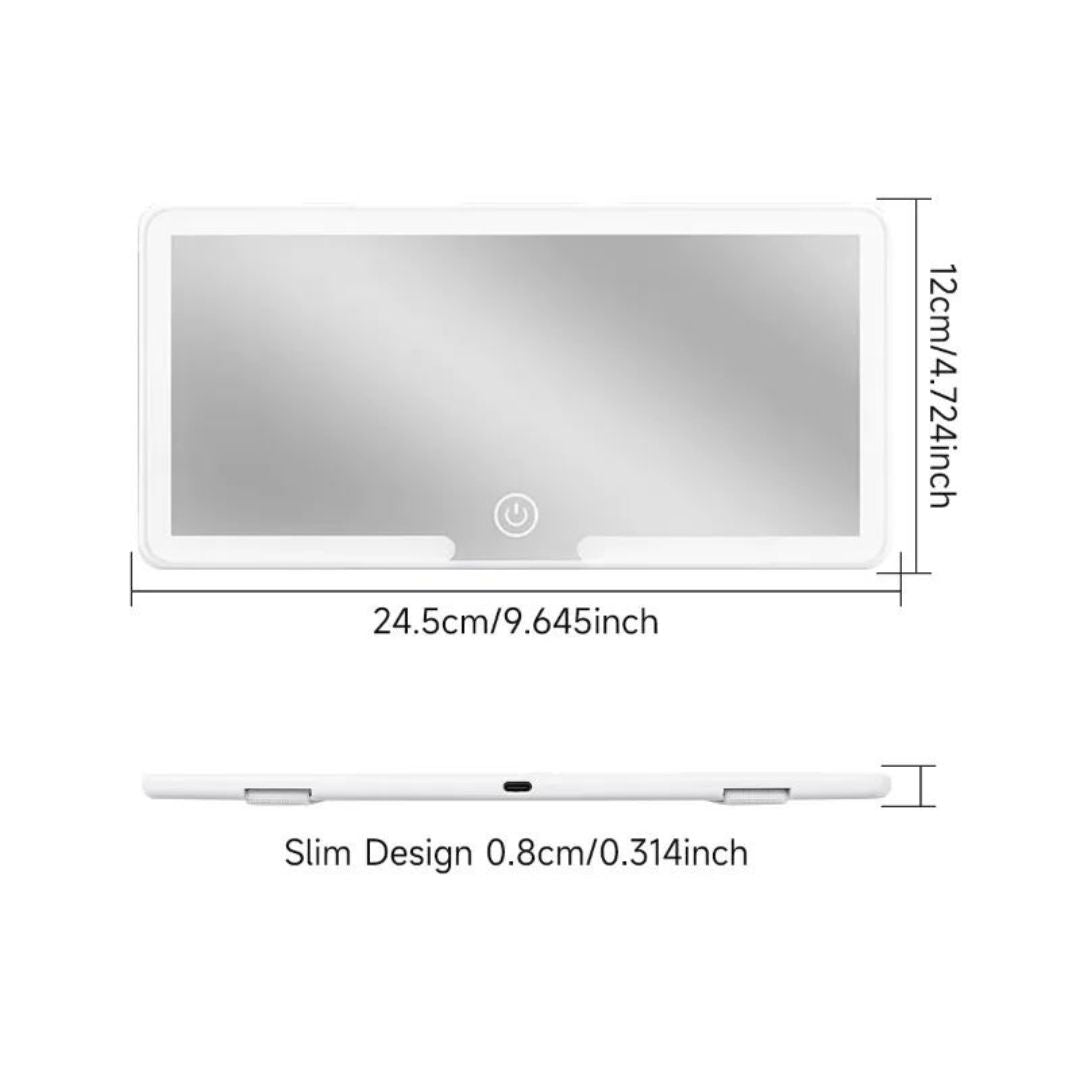 GlamDrive™ LED Visor Mirror